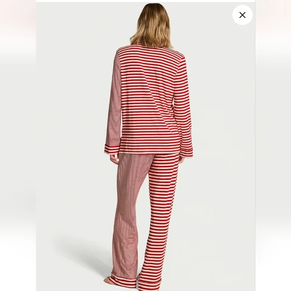 New Victoria Secret So Soft Modal Long Pajama Medium Short - Picture 2 of 6